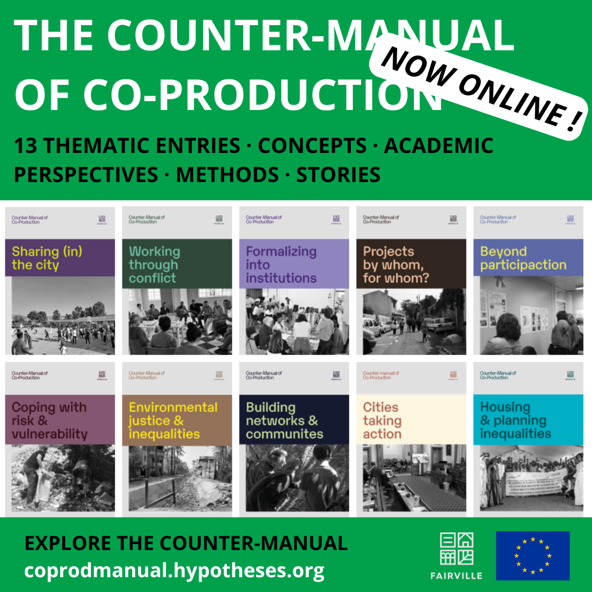Now Online! New Manual on Urban Co-Production 